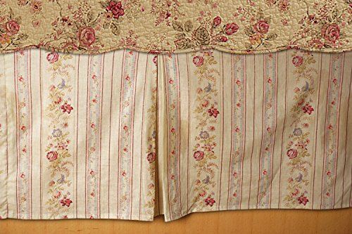 Greenland Home GL-WB0726-BSKF Antique Rose Bed Skirt, Full FBAB00L441S20