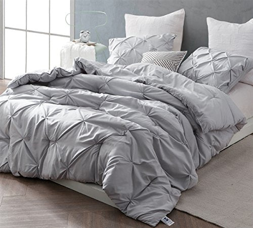 Byourbed BYB Glacier Gray Pin Tuck Twin XL Comforter