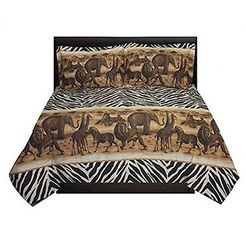 Africa Safari Comforter & Sham Set - Queen Size