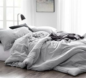 Byourbed Natural Loft Queen Comforter - Yarn Dyed Gray