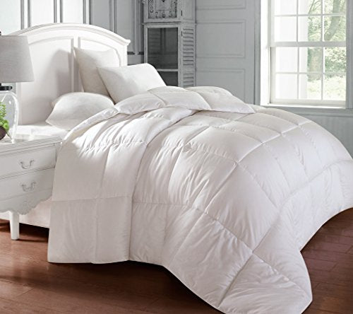Cozy Beddings True Soft 100% Cotton 400 Thread Count Down Alternative Comforter, Duvet Insert Queen