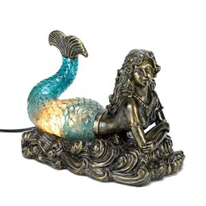 Koehler 10015703 11.75 Inch Collectible Mermaid Lamp