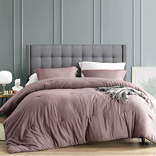 Byourbed Croscutt - Rhubarb Brown - Oversized King Comforter - 100% Cotton Bedding