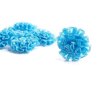 Factory Direct Craft Turquoise Open Ribbon Rose Bows | 72 Pieces