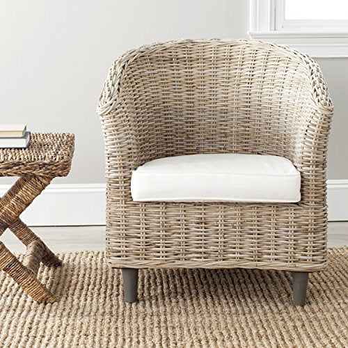 Safavieh Home Collection Omni Natural Unfinished Barrel Chair