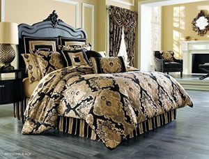 Bradshaw Black Comforter Set King By J Queen New York