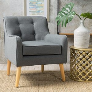 Christopher Knight Home 300567 Felicity Arm Chair, Charcoal