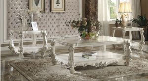 Versailles - Coffee Table Bone White