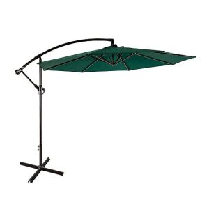 10' 1- Piece Patio Umbrellas, Dark Green