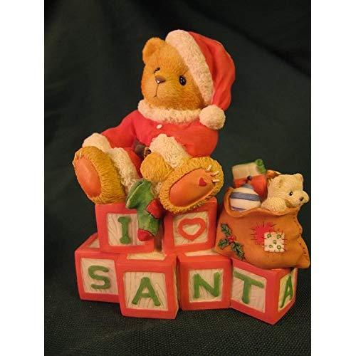 Cherished Teddies Clarence Santa Spells Christmas Joy
