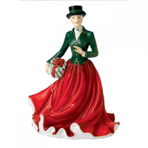Royal Doulton Christmas Morning 2015 Figurine, 5.7 by 6.9 by 8.9, Multicolor