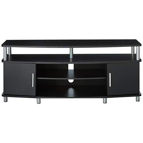 Ameriwood Home Carson TV Stand for TVs up to 50, Black