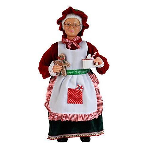 Windy Hill Collection 16 Inch Standing Mrs. Santa Claus Christmas Figurine Figure Decoration 167180