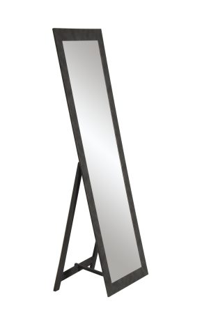 Industrial Black Freestanding Full Length Mirror BRAN-BM0025THINSA