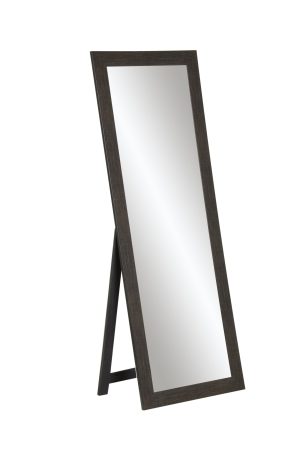 Matte Black Freestanding Full Length Mirror BRAN-BM005NMSA