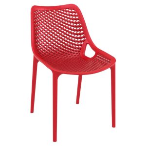 Air Outdoor Dining Chair Red