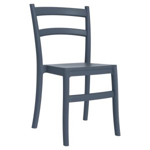 Tiffany Dining Chair Dark Gray