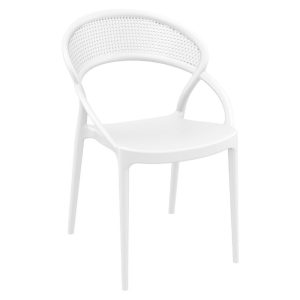 Sunset Dining Chair White