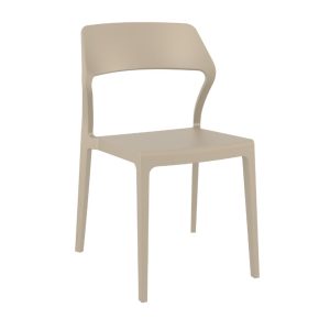 Snow Dining Chair Taupe