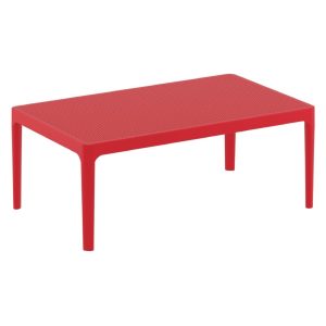 Sky Lounge Table 39 inch Red