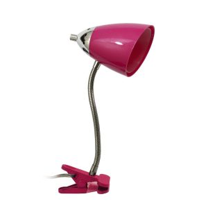 LimeLights Flossy Flexible Gooseneck Clip Light Desk Lamp ATHE-LD2001PNK