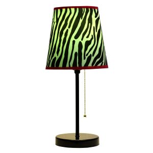 Limelights Fun Prints Funky Pattern Table Lamp ATHE-LT3000ZBA