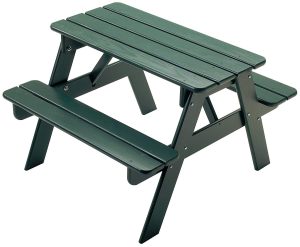 Child'S Picnic Table - Grn - Green