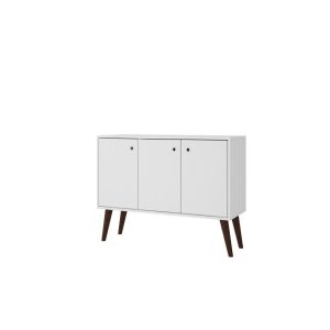 Bromma 35.43 Buffet Stand With 3 Shelves And 3 Doors In White