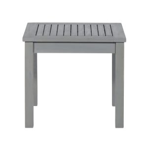 20 Simple Outdoor Side Table - Grey Wash