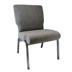 Advantage Charcoal Gray Church Chair 20.5 In. Wide