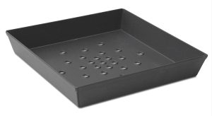 Lloydpans Kitchenware Usa Made Hard Anodized 12 Inch By 12 By 2 Inch Perforated Deep Dish Pizza Pan