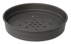 Lloydpans Kitchenware Usa Made Hard-Anodized 12 Inch Perforated Deep Dish Pizza Pan