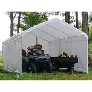 12x20 White Canopy Replacement Cover, Fits 2 Frame