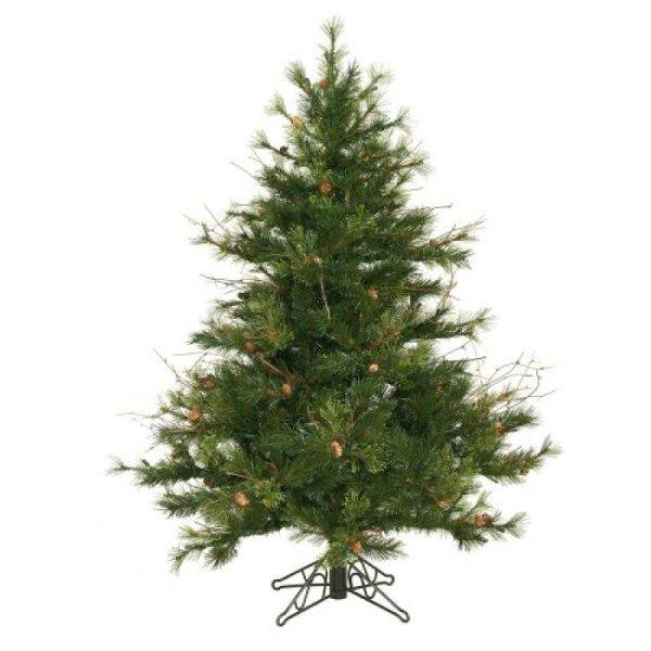 Vickerman 4.5' Mixed Country Pine Slim Artificial Christmas Tree Unlit