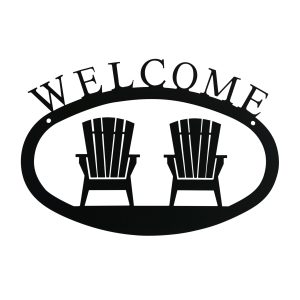 Adirondacks - Welcome Sign Large
