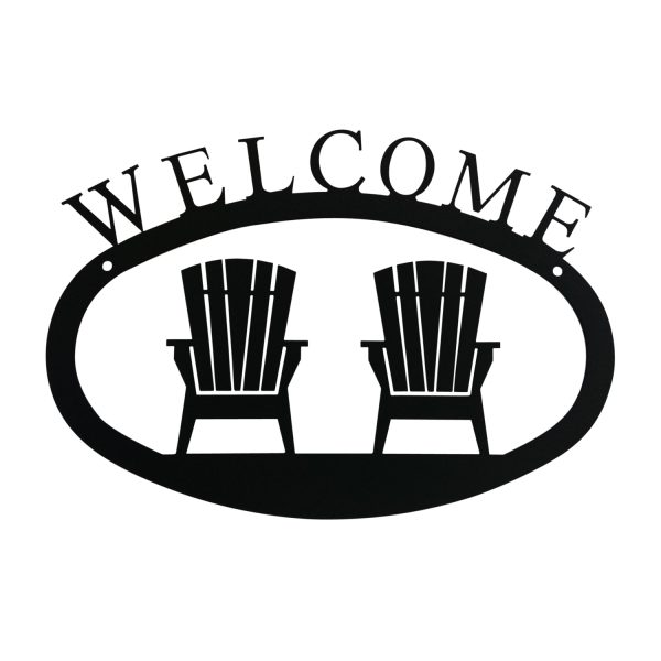 Adirondacks - Welcome Sign Small