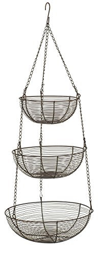 Bronze Wire Hanging Baskets BZ 309
