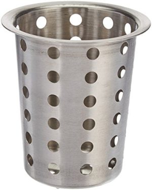 Winco Flatware Cylinder, Stainless Steel