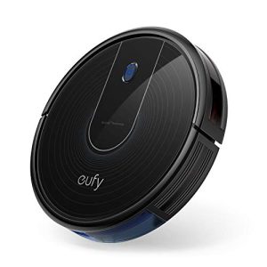 eufy [BoostIQ] RoboVac 12, Upgraded, Super-Thin, 1500Pa Strong Suction, Quiet, Self-Charging Robotic Vacuum Cleaner, Cleans Hard Floors to Medium-Pile Carpets