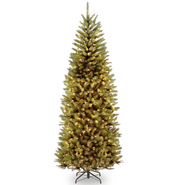 7 1/2' Kingswood Fir Slim Hinged Tree with 450 Dual Color(R) LED Lights + PowerConnect(TM) System-9 Functions