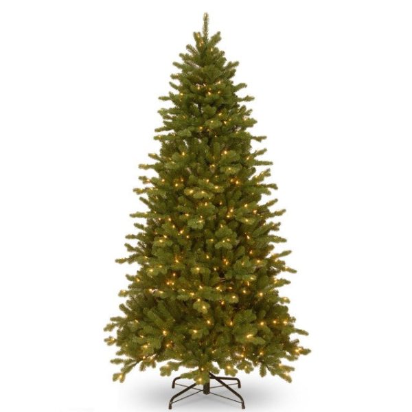 7 1/2' Feel Real(R) Sheridan Spruce Memory-Shape(R) Hinged Tree with 550 Dual Color(R)LED + PowerConnect(TM) System-9 Functions