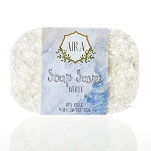 Aira Soap Saver BPA Free Recyclable Soap Lift, White