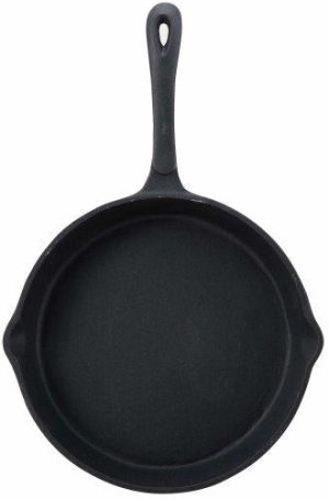 Winco Rsk-10 Cast Iron Skillet, 10-Inch
