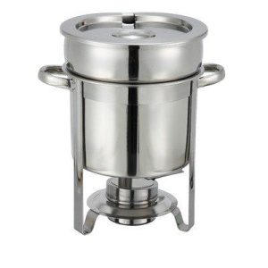 Winco 207 Stainless Steel Soup Warmer, 7-Quart