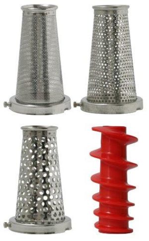 Four-Piece Accessory Pack For Vkp250 Food Strainer By Victorio Vkp250-5