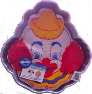 Wilson Happy Clown Cake Pan (1808-802, 1989)