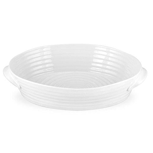 Portmeirion Sophie Conran White Large Handled Oval Roasting Dish