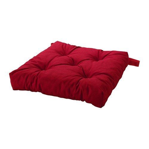 Ikea Home Living Room Decor Malinda Chair Cushion, Red