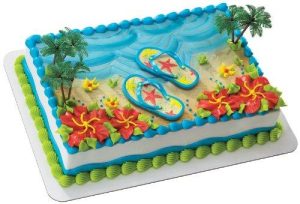 Summer Flip Flops DecoSet Cake Decoration