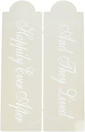 Happily Ever After Cake Stencil By Designer Stencils